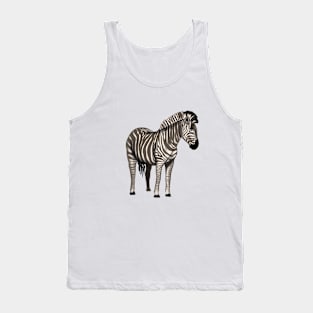 Zebra Tank Top